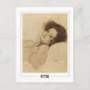 Recherche de portrait klimt cartes postales Femme