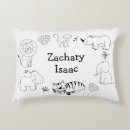 Recherche de animaux safari coussins Décoration de pépinière