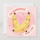 Recherche de banane mignonne vœux cartes Amour
