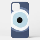 Recherche de symbole grec iphone coques Bleu