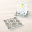Recherche de motif gris dessous de verres Géométrique