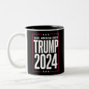 Recherche de donald trump pour le président tasses Élection