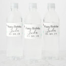 Recherche de bridal shower bouteilles eau étiquettes Anniversaire