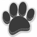 Zoek naar zwarte hond stickers Poot