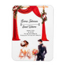 Recherche de la faire part de mariage magnets Floral
