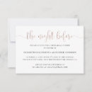 Recherche de nuit invitations Typographie
