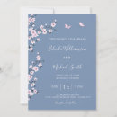 Recherche de fleur de cerisier mariage invitations Couple