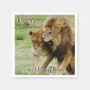 Zoek naar leeuwen servetten Grote katachtigen