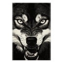 Recherche de graphique de loup posters Loups