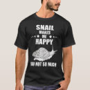 Zoek naar slakken tshirts Weekdier
