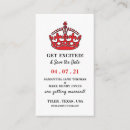 Recherche de couronne rouge invitations Pour tous