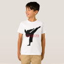 Zoek naar karate kind tshirts Silhouet