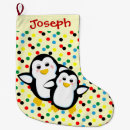 Recherche de pingouins mignons chaussette de noël Festif