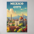 Recherche de mexico city posters Aquarelle