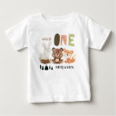 Recherche de renard de bébé vêtements Chemise d'anniversaire