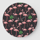Recherche de flamant horloges Illustration