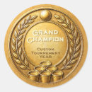 Recherche de medaille autocollants Champion