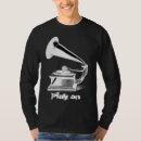 Recherche de phonographe tshirts Musique