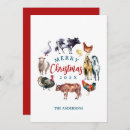 Recherche de vache noël cartes Animaux de ferme