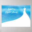 Recherche de robe bleue posters Bride