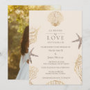 Recherche de plage coquillage mariage invitations Océan