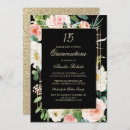 Recherche de black quince invitations Quinceanera