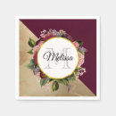 Recherche de motif floral serviettes Moderne