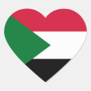 Recherche de drapeau du soudan autocollants Afrique