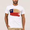 Zoek naar vlag van de chili tshirts Chileens
