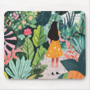 Recherche de dessin botanique tapis souris Illustration