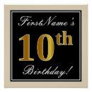 Recherche de 10ème anniversaire posters Élégant