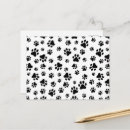 Recherche de patte de chien cartes postales Pour elle