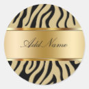 Recherche de rayures zèbre autocollants Motif