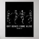 Zoek naar dansende skeletten posters Zwart