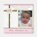 Recherche de baptême magnets Bébé