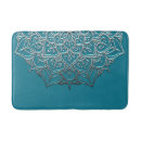 Recherche de teal bath mats Turquoise