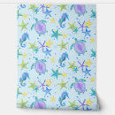 Recherche de hippocampe coloré posters Mer