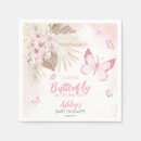 Zoek naar vlinders servetten Baby shower