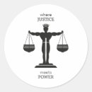 Recherche de justice autocollants Droits humains