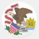 Recherche de drapeau de chicago autocollants Américain