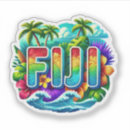 Recherche de fiji autocollants Île