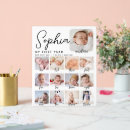 Recherche de premier anniversaire bébé posters Tableau d'étape pour bébé