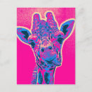Recherche de animal zoo cartes postales Girafe