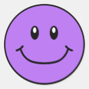 Recherche de smilies autocollants Violet