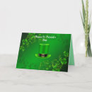 Recherche de leprechauns vœux cartes Jour