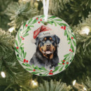 Recherche de rottweiler ornements Noël