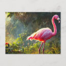 Recherche de flamant vœux cartes Vacances