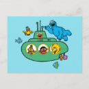 Recherche de cookie monster cartes postales Caractère