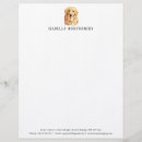 Zoek naar golden retriever hond briefpapier Schattig