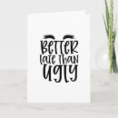 Zoek naar lelijke kaarten Typografie
